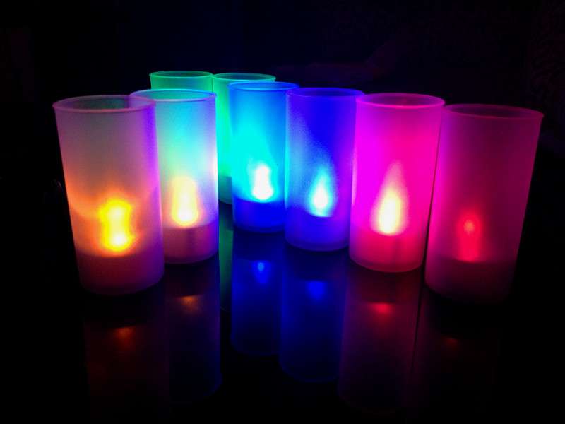 Wedding Candle Decoration,Led Candle,electronic cadle,colorful candle/BD-S004