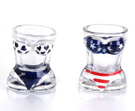 Glass Crafts,shot glass, souvenir glass mug  BD-AN016