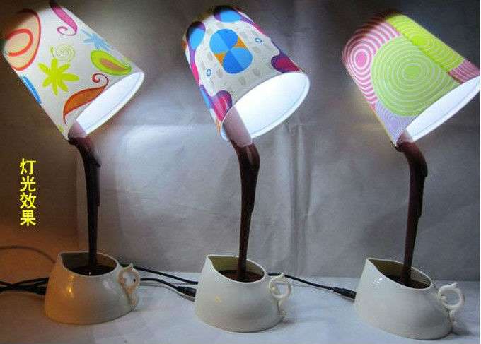 Chirstmas gift Novelty DIY LED Night Lamp Table Home Decoration Romantic Coffee lamp BDLD014
