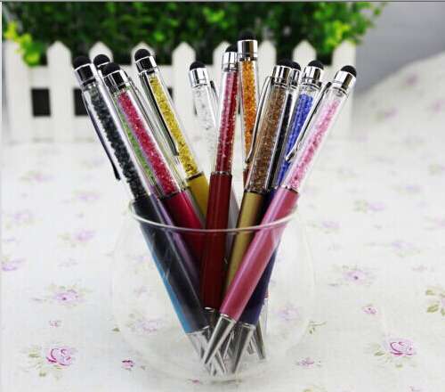 Crystal Ballpoint Pen,BallPen Stylus Pen For Touch Screen BD-AN031