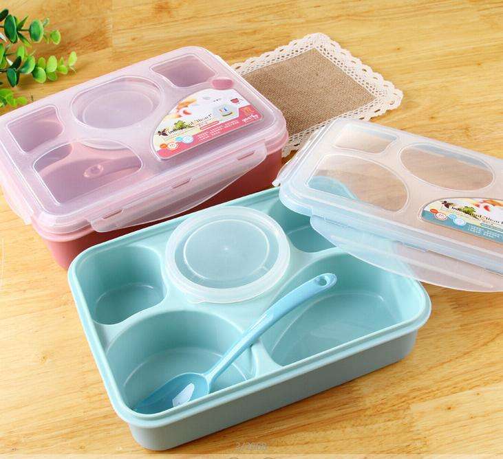 Lunch Box with Spoon and Fork,with bottle,customize logo  BD-AN042