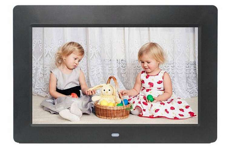 White photo frame, Digital Photo Frame,USB style,printing logo BD-AN044