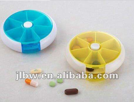 Promotional Cheap small plastic medicine pill Storage Case.--QJ-007