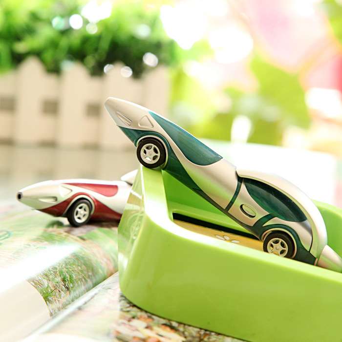 Hot selling plastic promotional mini car shape style pen   BDSH049