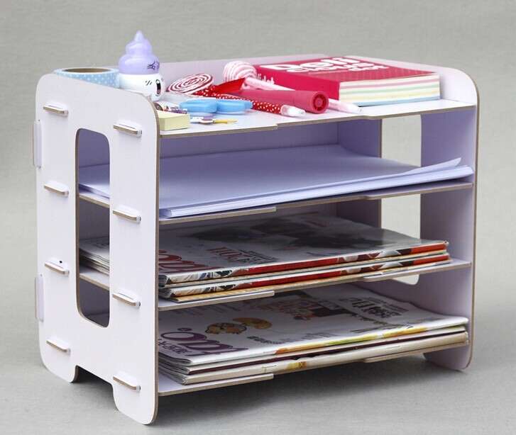 File Paper/Cosmetic Case Drawer 5 Floors Wooden Box      BDSH064