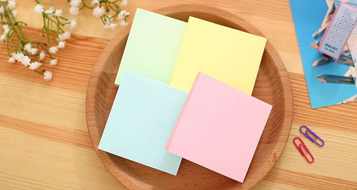  High Quality Regular Custom Sticky Notes/Notepad With Logo    BDSH065