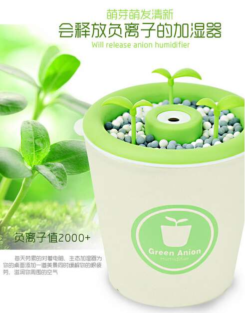 DIY plant Ceramic pot anion humidifier   BDSH117