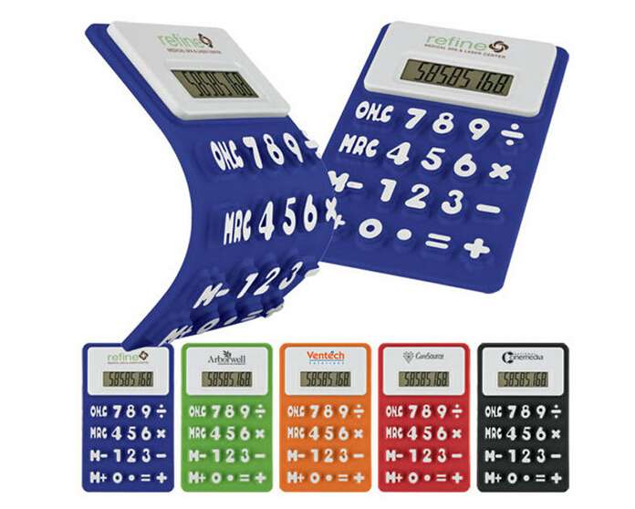 Promotional Flexible Calculator ,Flexible Rubber Calculator   BDSH119