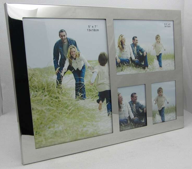 engrave logo,customize wall hanging metal photo frames    BD-AN029