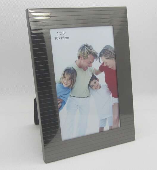 Photo frame, Brushed Aluminum Photo Picture Frame,promotional gift   BD-AN045