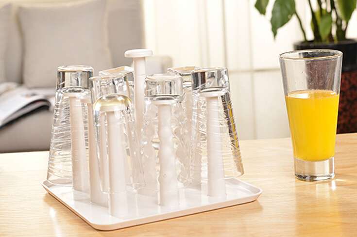 Multifunction Drinking Glass Holder/Storage/Mat/Dusty-proof   BDSH157