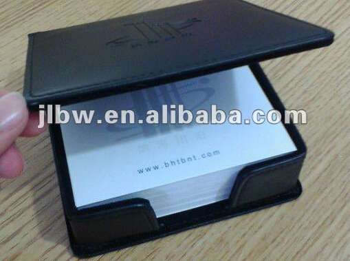 Promotional Leather Memo Pad Holder   BDSH199
