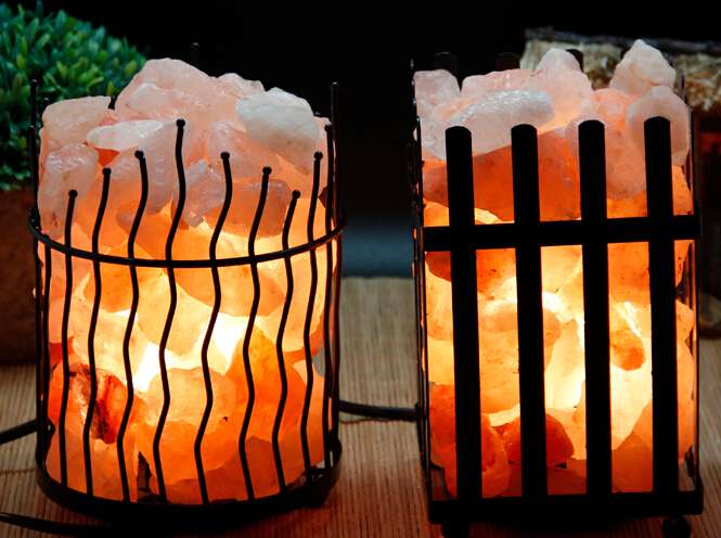 Nature orange Himalaya Crystal Salt Rock Lamp  BDSH