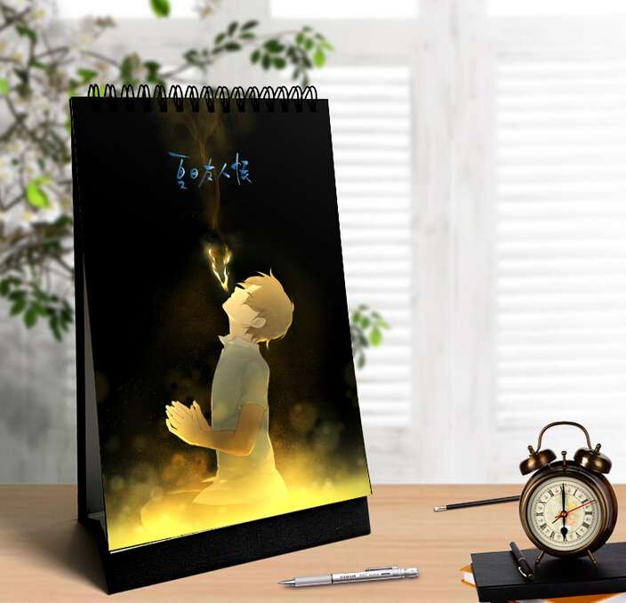 Lovely Cartoon Desk Calender for Cartoon fans   BDSH246