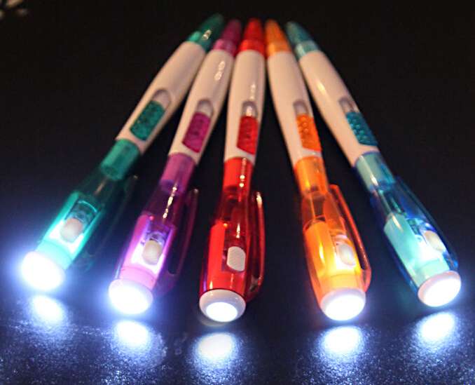 High Quality LED Light Point Pen  BDSH268