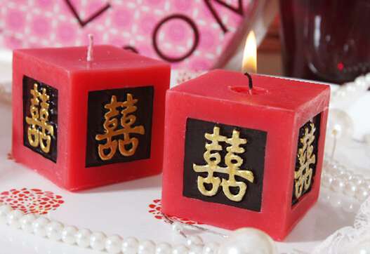 Traditional Chinese Style Wedding Candle  BDSH280