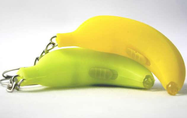 Simulation Silicone Fruit LED Light Key Chain  BDSH346